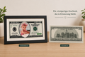 Personalisierter Dollar Schein mit Foto – Individuelles Geldgeschenk – Lustiges Geschenk Baby/Paare/Familie – Fotogeschenk 100 Dollar