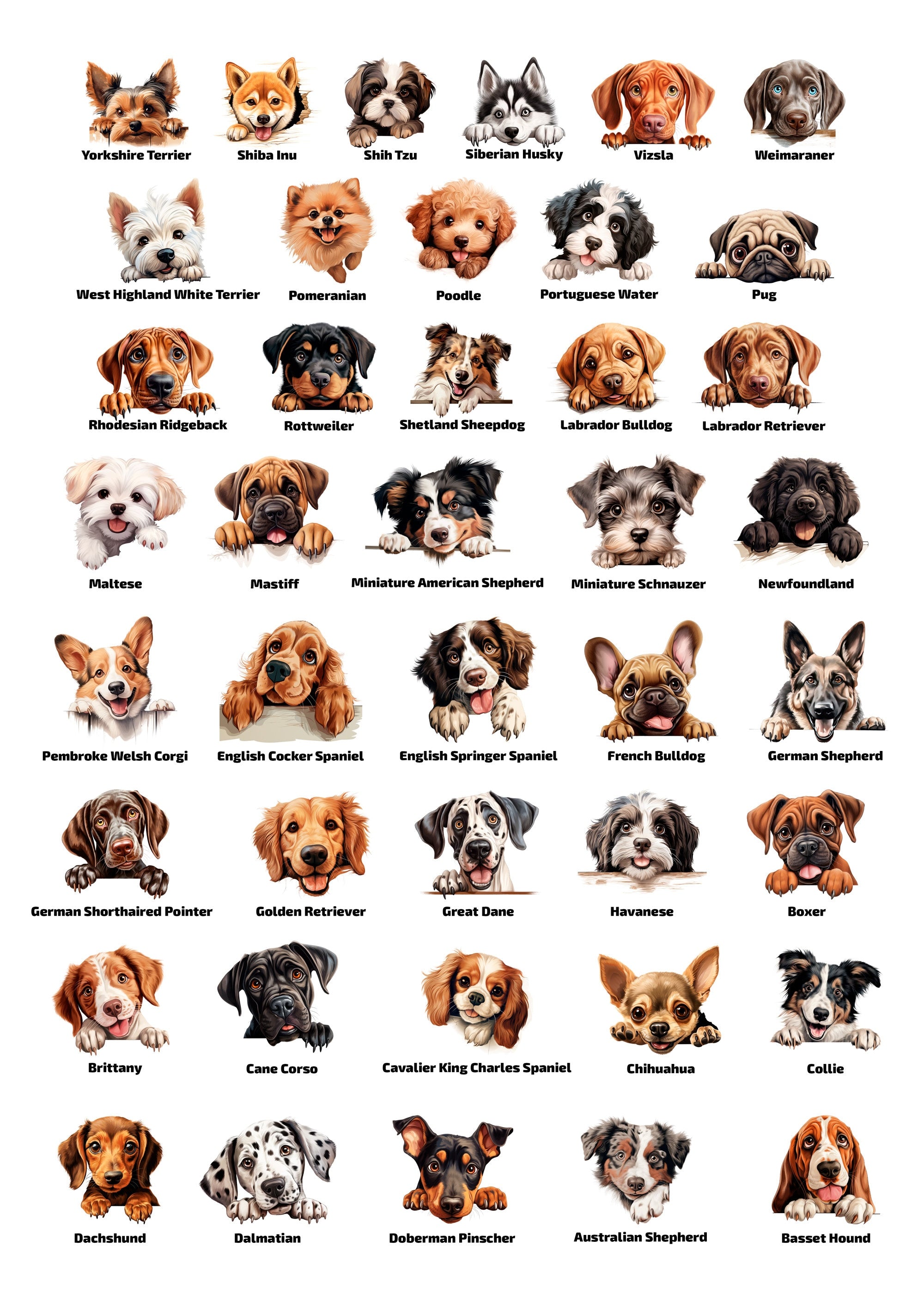 Personalisierte Fußmatte mit Hund | Haustier Willkommen Matte | Wunschname | Geschenk für Hundebesitzer | Türmatte individuell bedruckt