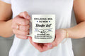 Personalisierte Tasse mit Namen – Lustiges Geschenk für Bruder oder Schwester – Spruchtasse mit Fist Bump – Geschwister Geschenk mit Humor